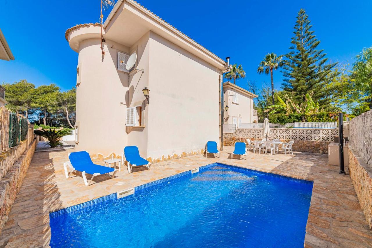 Benestar Pool And Beach In Platja De Muro Villa Esterno foto