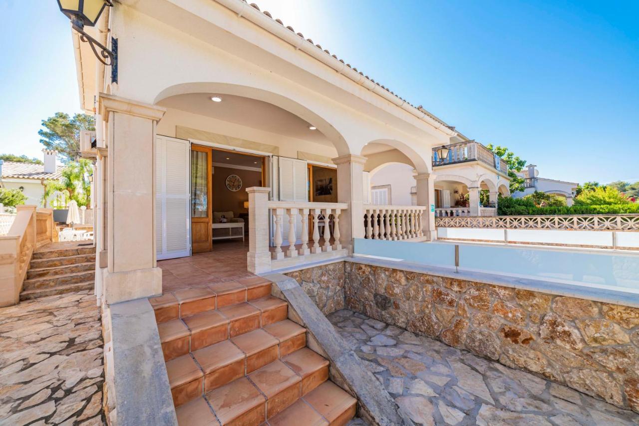 Benestar Pool And Beach In Platja De Muro Villa Esterno foto