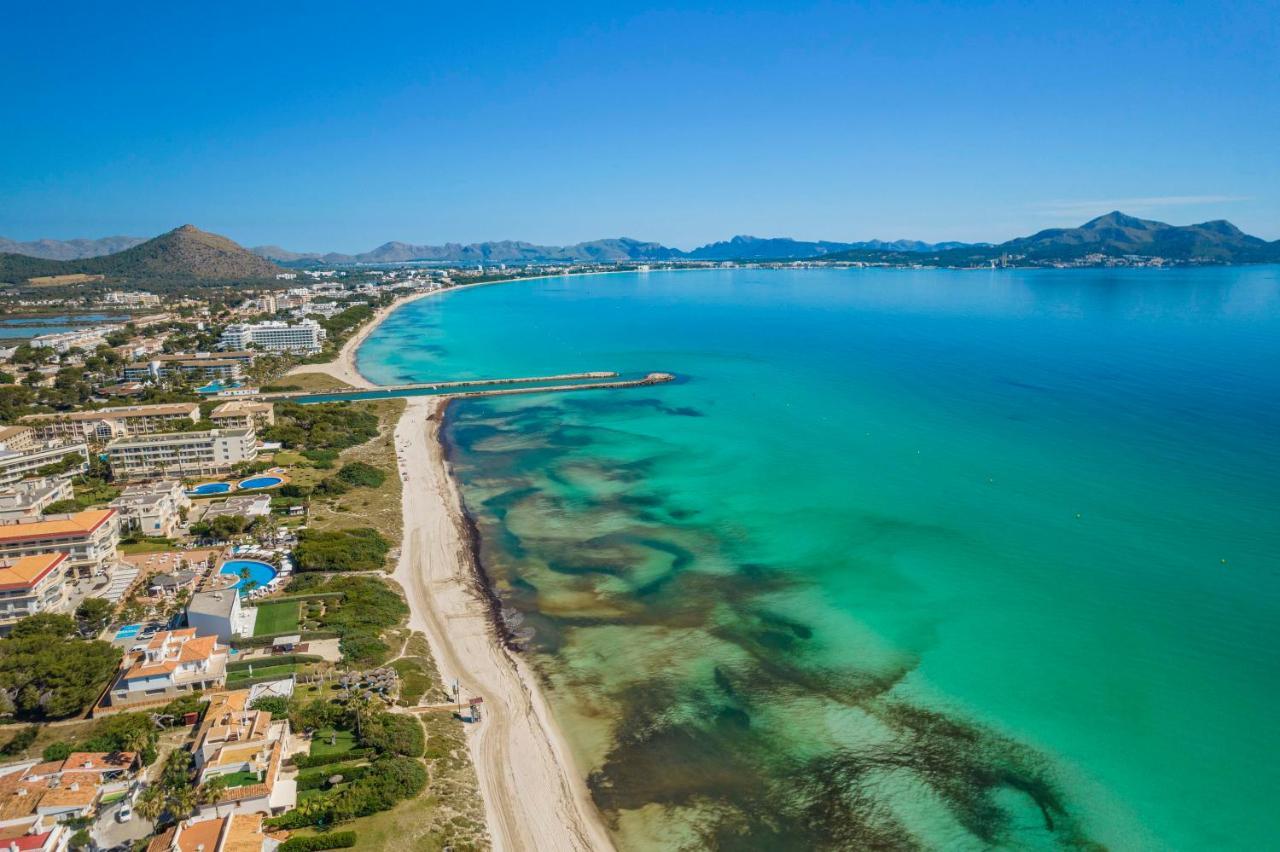 Benestar Pool And Beach In Platja De Muro Villa Esterno foto