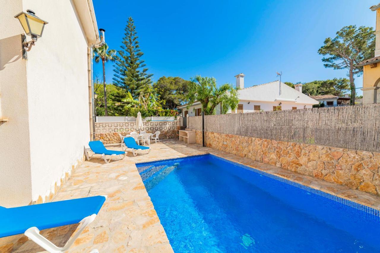 Benestar Pool And Beach In Platja De Muro Villa Esterno foto